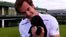 VIDEO: Andy Murray plays with police puppies