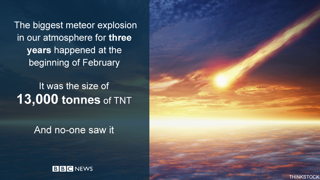 meteor explosion