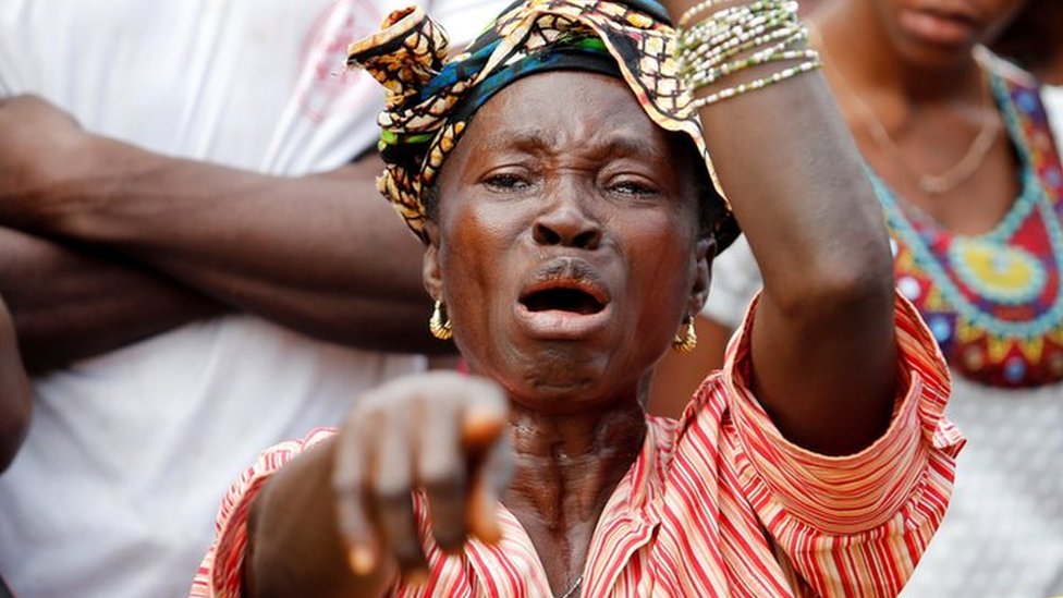 Burials for Sierra Leone mudslide victims