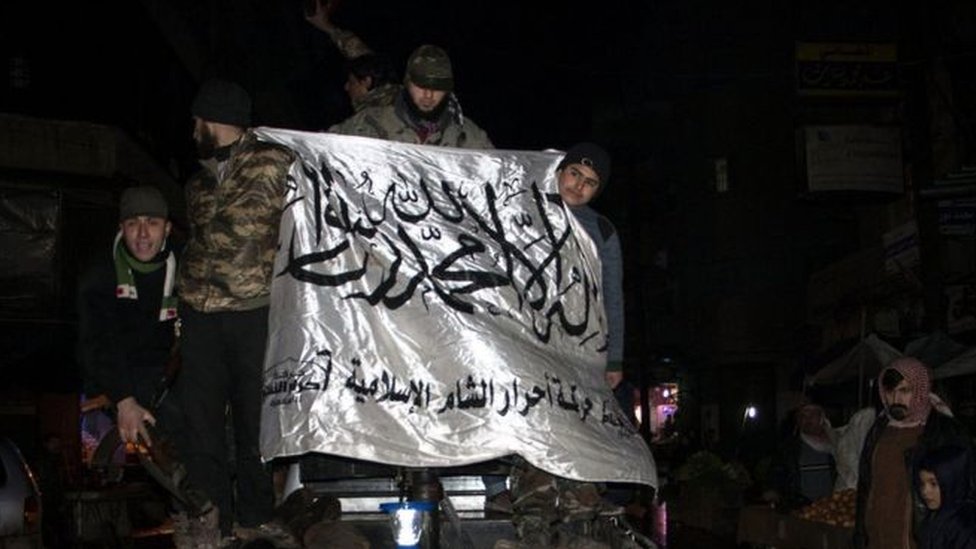 مقاتلون من احرار الشام