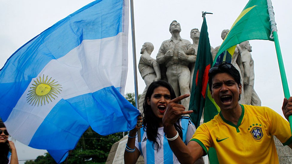 Copa do Mundo 2022: a curiosa origem da paixão pelas seleções de Brasil e  Argentina em Bangladesh - BBC News Brasil