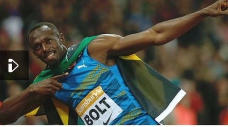 Bolt wins 100m at Anniversary Games