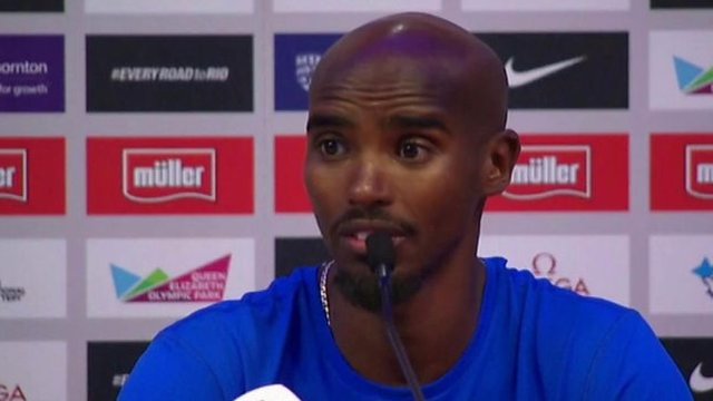 Rio 2016: Sympathy for clean Russian athletes - Mo Farah