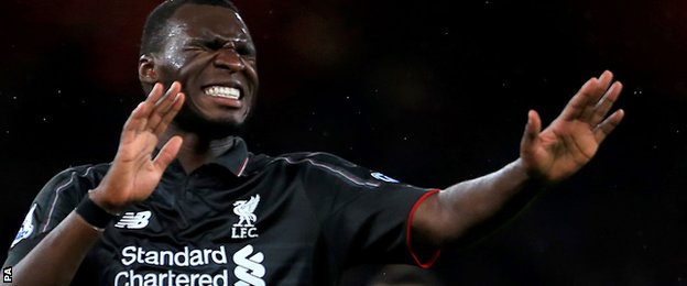 Liverpool striker Christian Benteke