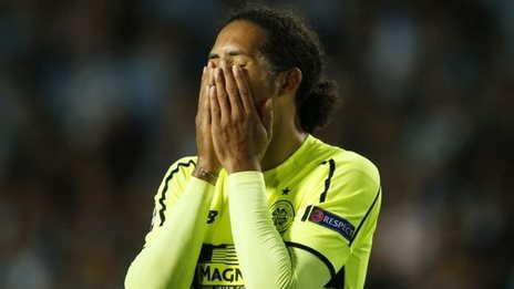 Celtic 'scared' in European loss