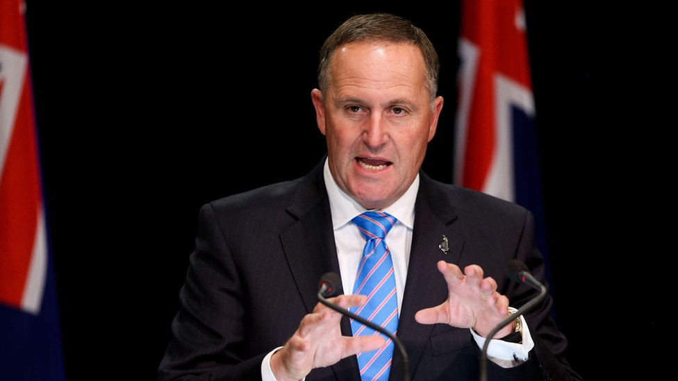 New Zealand PM John Key
