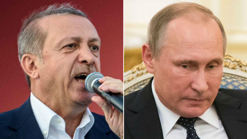 Turkey's President Erdogan in Moscow to 'reset' Russia ties