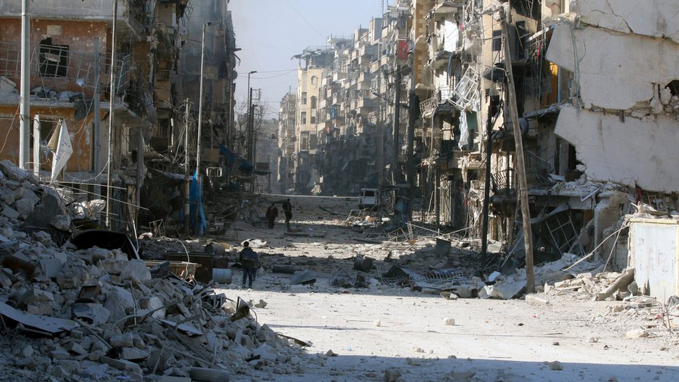 دمار في حلب