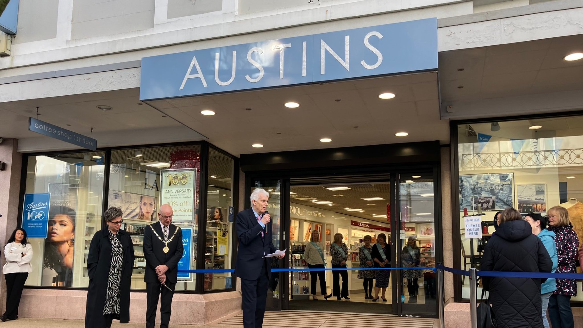 Austins Department Store celebrates 100th anniversary BBC News