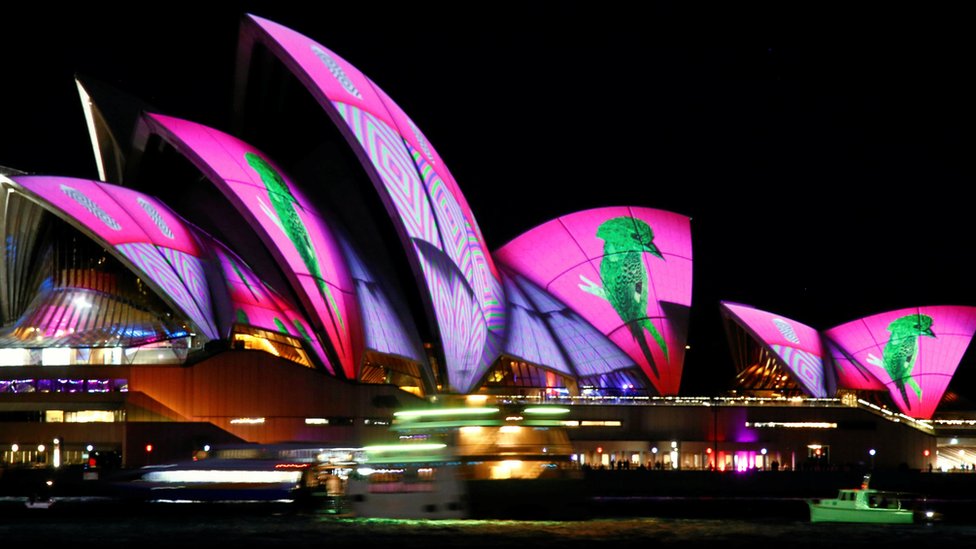 Pictures Sydney lights up for annual festival CBBC Newsround