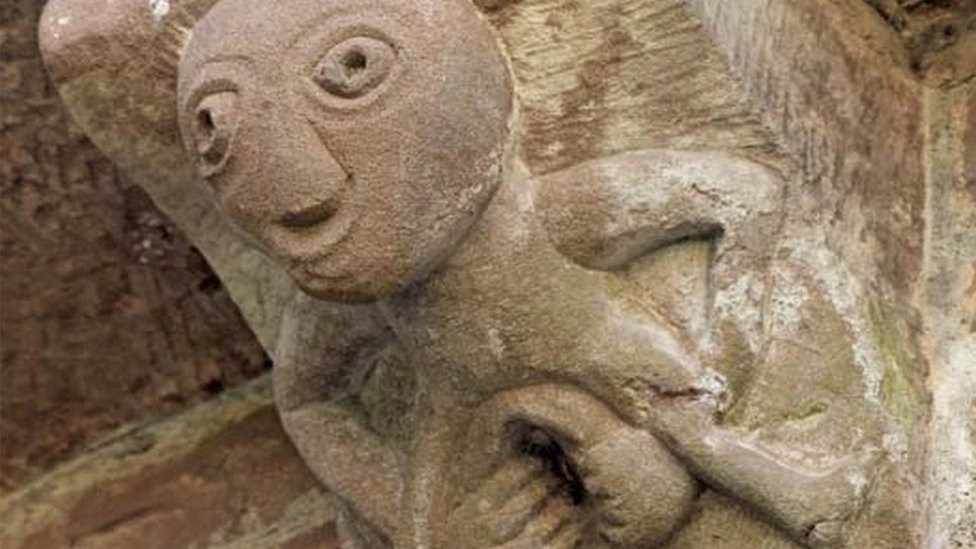 Sheela-na-gigs: The naked women adorning Britain's churches