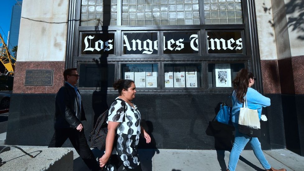 Sede de Los Ángeles Times.