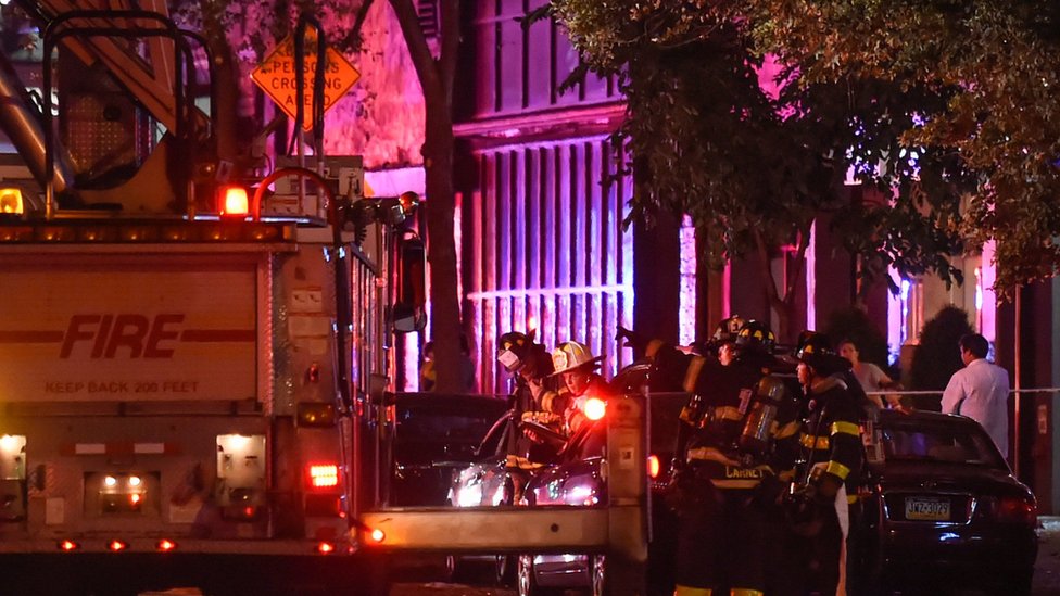 At least 25 wounded in New York City blast