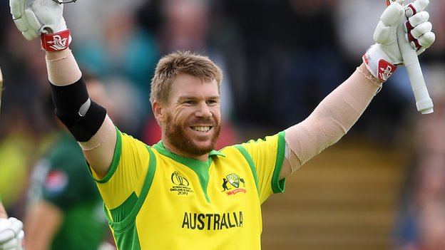 Warner's century leads Australia to victory over spirited Pakistan - highlights report