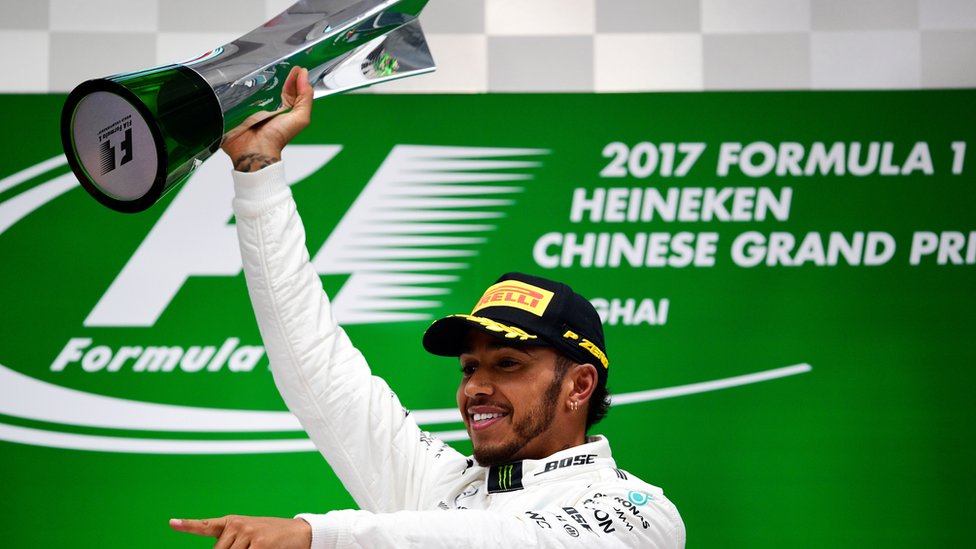 Formula 1: Lewis Hamilton Wins The Chinese Grand Prix - CBBC Newsround