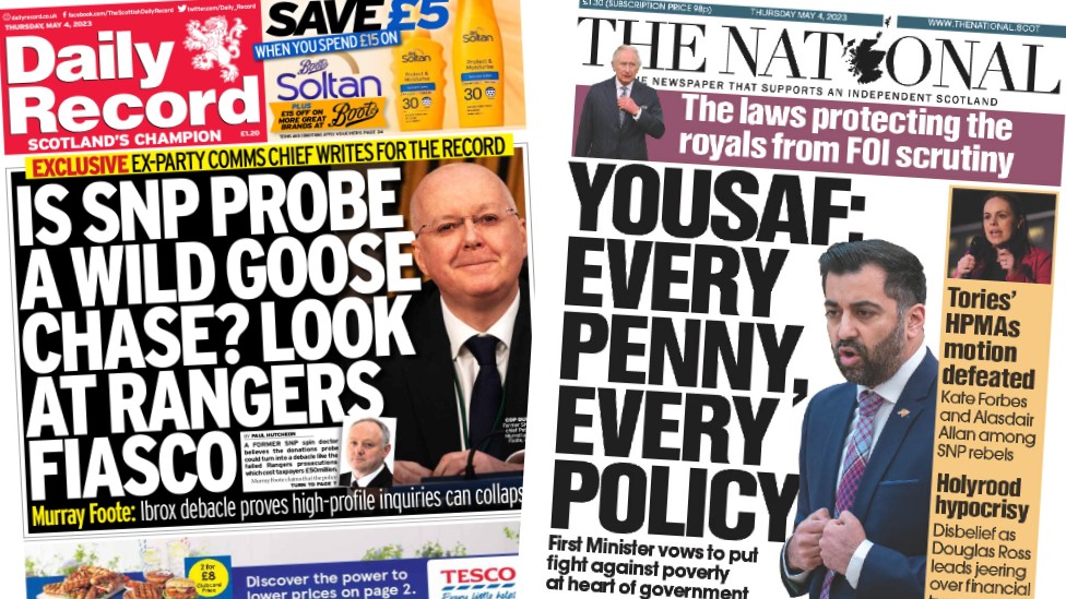 Yousaf's spending plans and SNP 'wild goose chase'