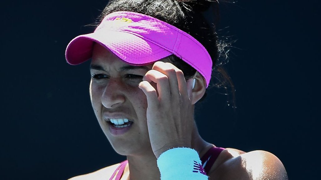 Heather Watson: British number two loses to Kristina Mladenovic in Mexico
