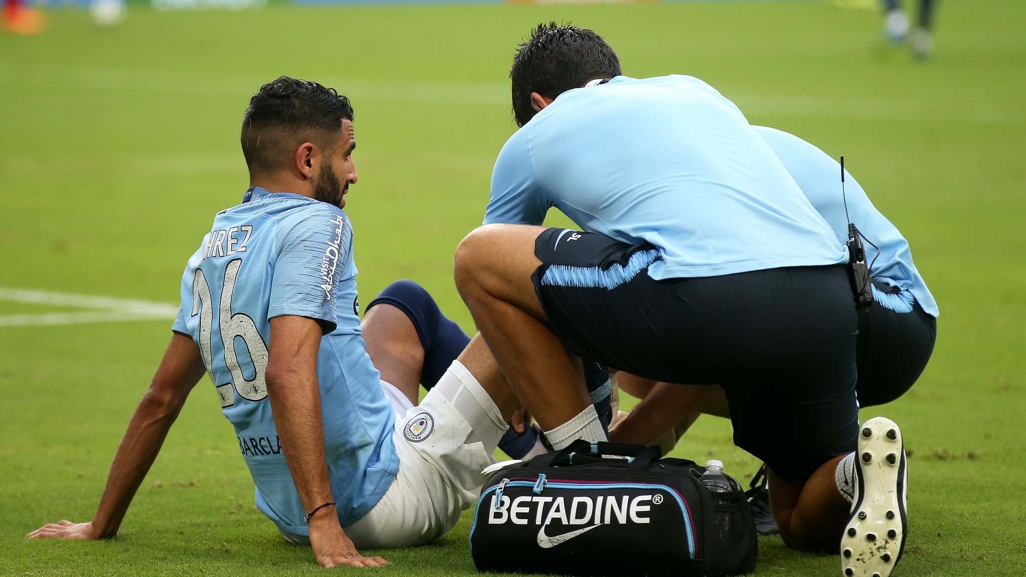 Man City winger Mahrez could be fit for Community Shield
