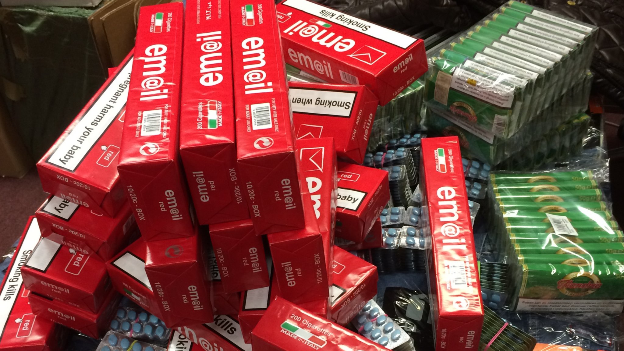 1m illegal goods raid in Derbyshire 'one of UK's biggest'