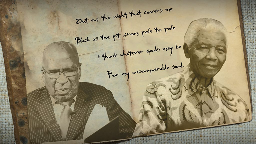 Nelson Mandela's cellmate reads a poem in honour of his friend