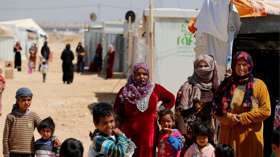 مخيم للاجئين السوريين في الأردن
