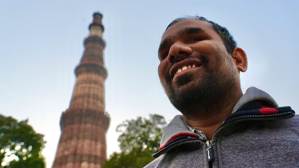 'I am blind - let me show you how I live in Delhi'