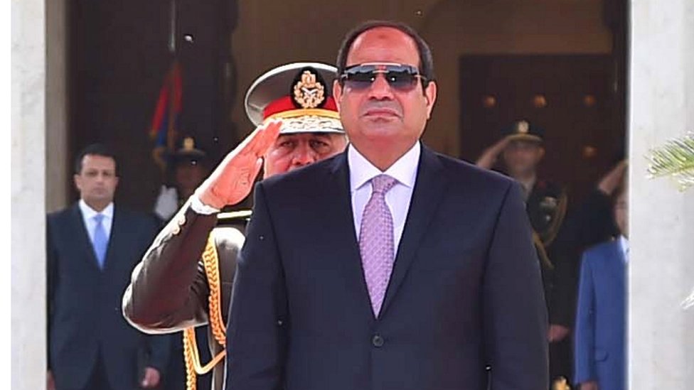 الرئيس المصري عبد الفتاح السيسي
