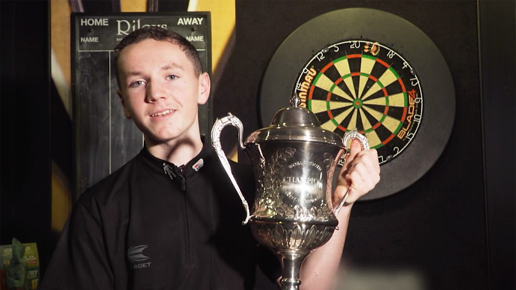 How youngest ever world champion got into darts CBBC Newsround