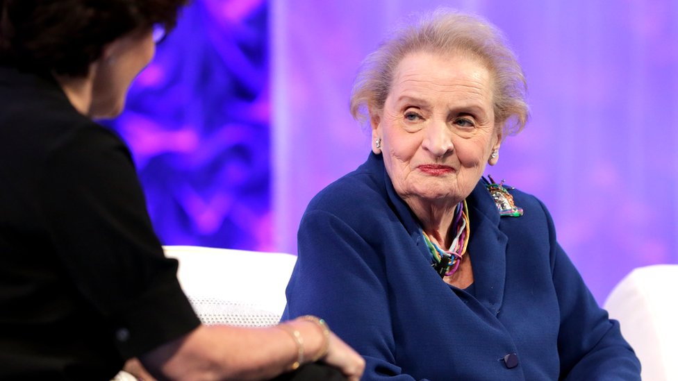 976px x 549px - Madeleine Albright: First female secretary of state for US history don die  - BBC News Pidgin