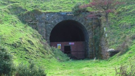 Disused railway tunnel