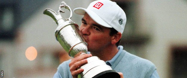Scotland's Paul Lawrie was the man to profit from Van de Velde's late collapse