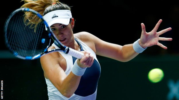 Garbine Muguruza beats twice Wimbledon champion Petra Kvitova