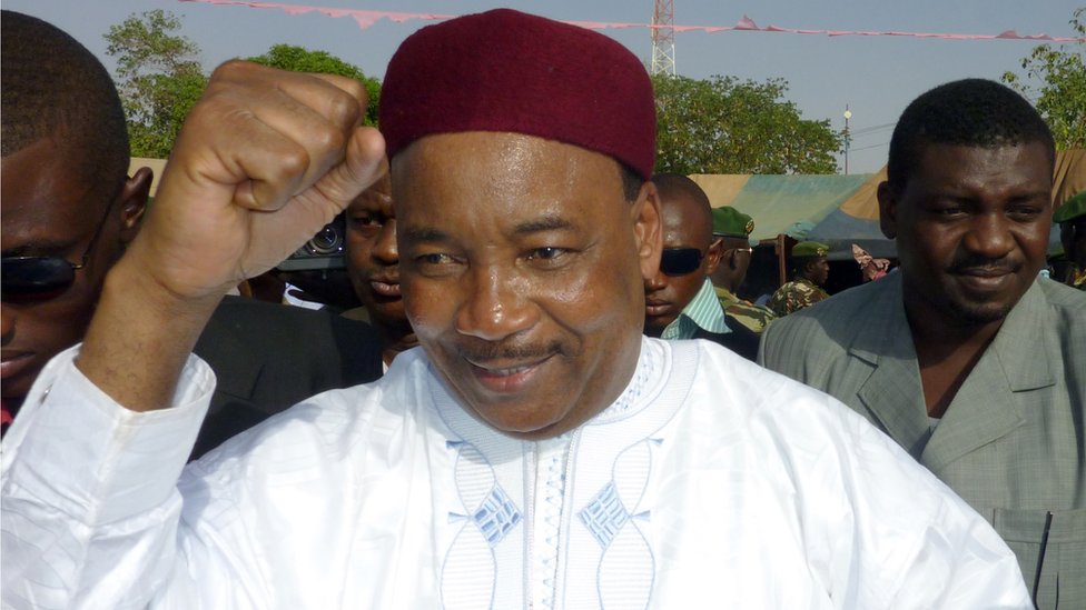 Niger's President Mahamadou Issoufou
