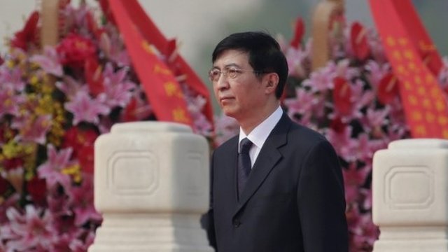Wang es un defensor de la autoridad del gobierno central. Wang Huning,