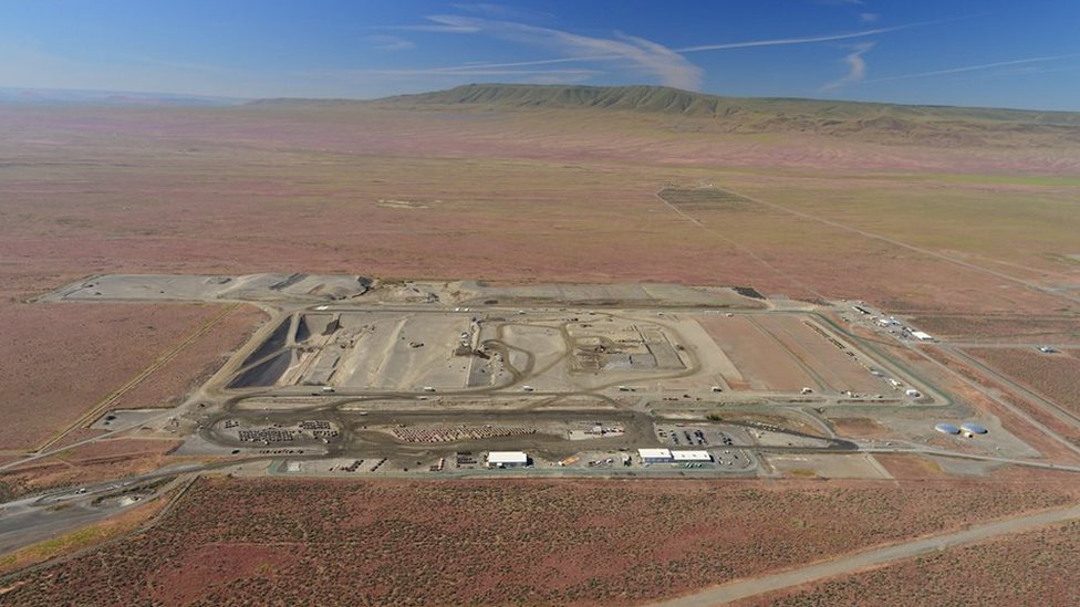 Vista aérea de Hanford Site (Foto: cortesía Hanford Site)