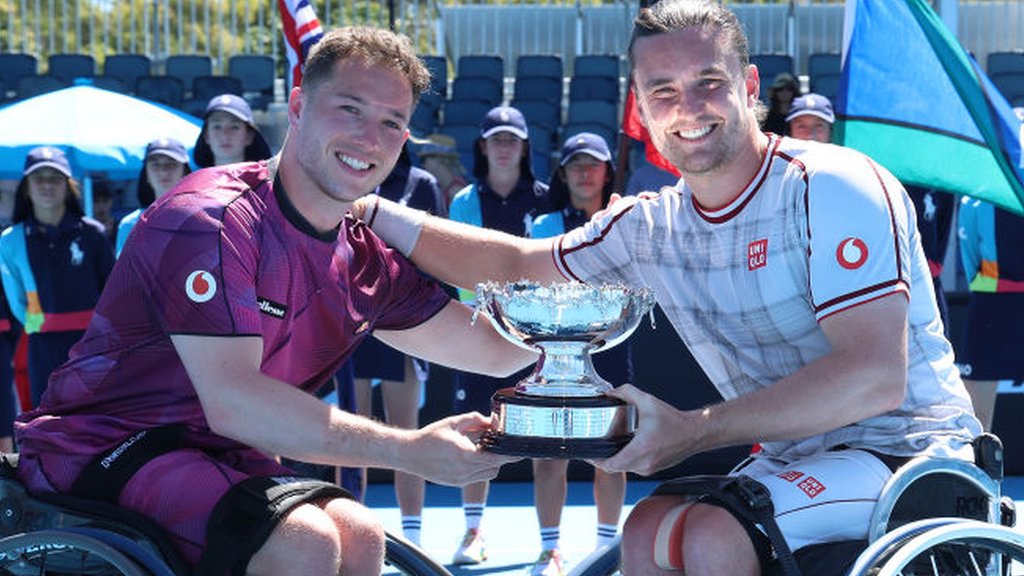 Australian Open: Alfie Hewett And Gordon Reid Win Doubles - CBBC Newsround