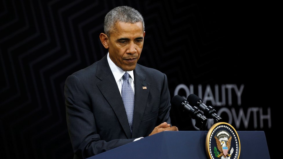 オバマ米大統領、退任後も次期政権に異議唱える可能性 - BBCニュース