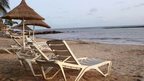 Beach in Saly, Senegal