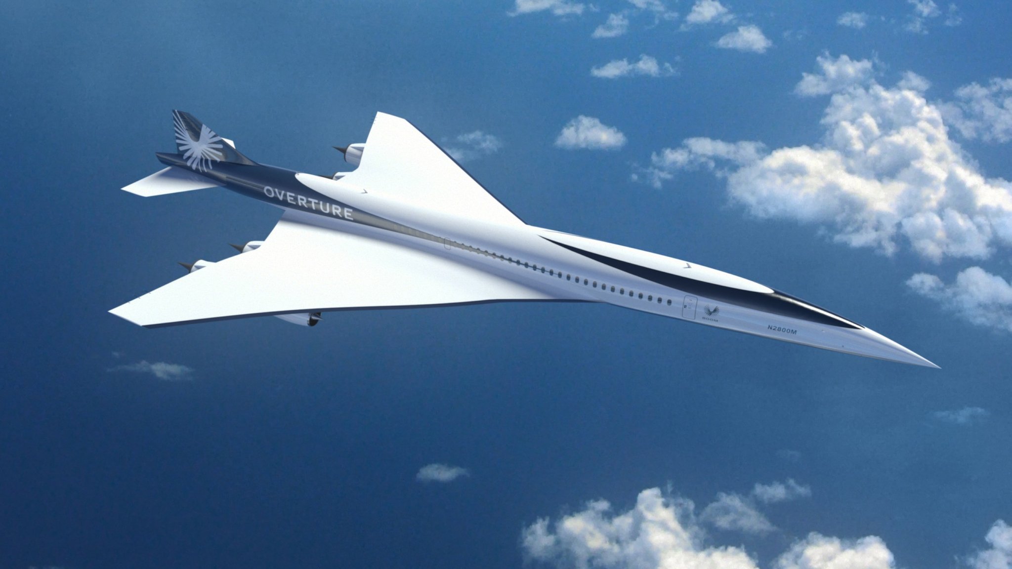 The plane nicknamed 'Son Of Concorde' will fly from London to New York