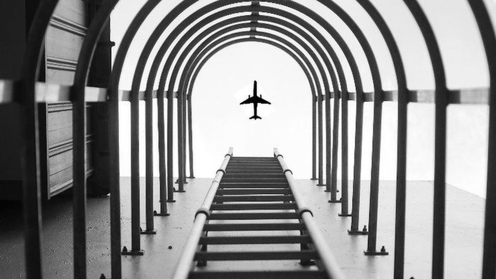 【超特価】 plane down takes Nikon photo News BBC - row after アート写真