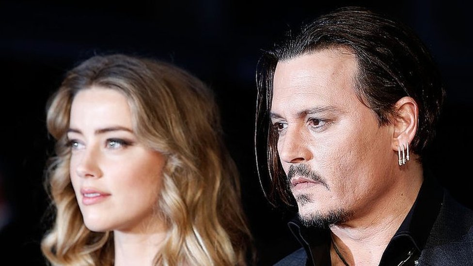 Amber Heard Sex Porn Captions - Amber Heard and Johnny Depp's 'Trial by TikTok' - BBC News