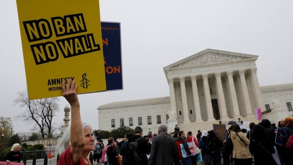 US Supreme Court upholds Trump's travel ban