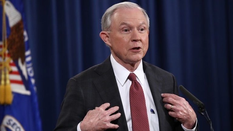 Democrats renew Jeff Sessions attack over Russia contacts