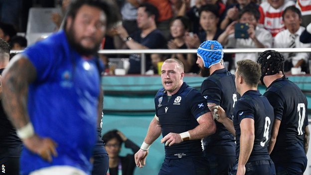 ラグビーW杯】 スコットランドがサモアを完封 ボーナス点も取り望み
