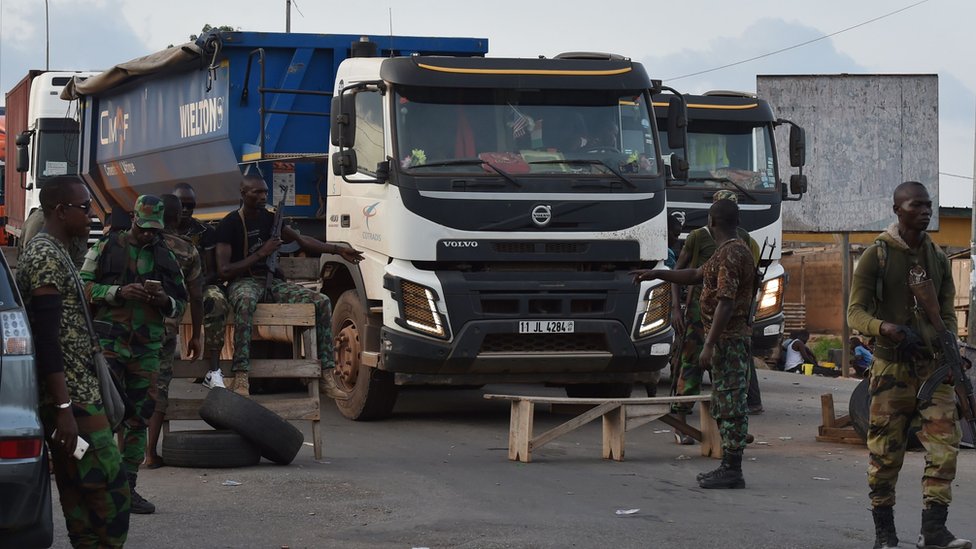 جنود متمردون في ساحل العاج