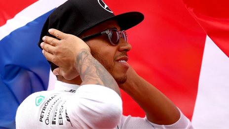 Hamilton was fighting back tears