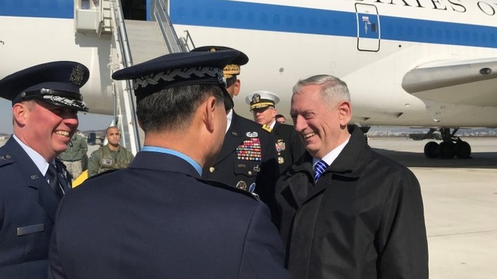 US defence chief Mattis visiting South Korea and Japan