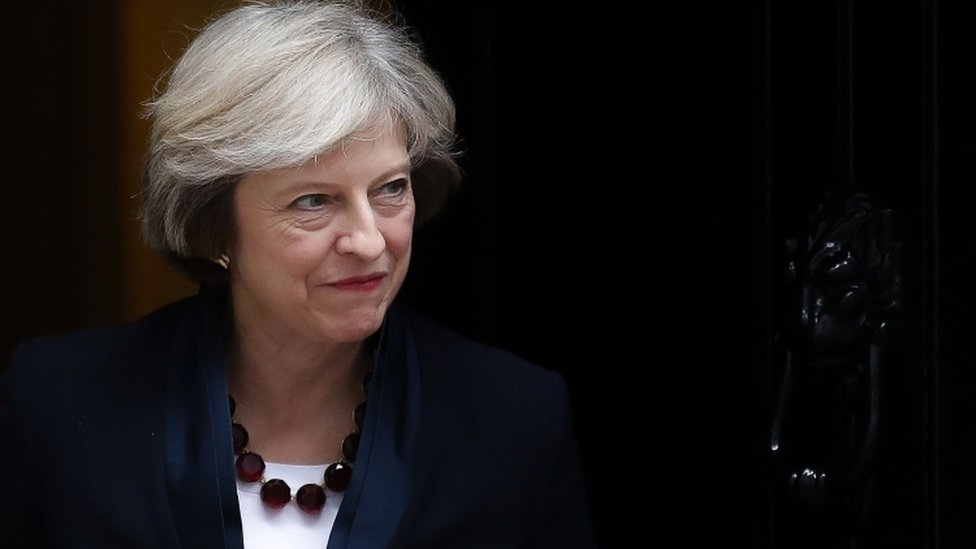 UK must lead human trafficking fight, says Theresa May