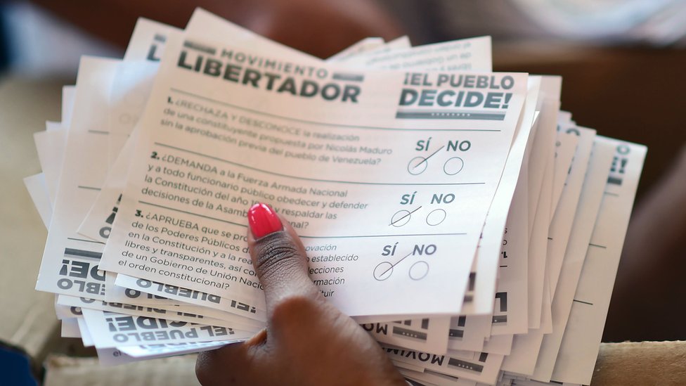 Boletas de votación