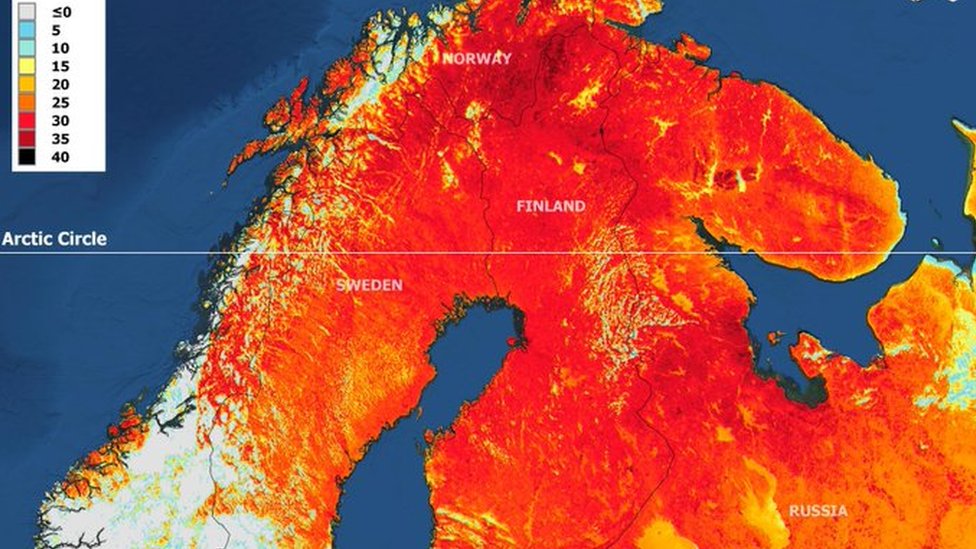 Mapa dos Incêndios em Portugal e na Europa